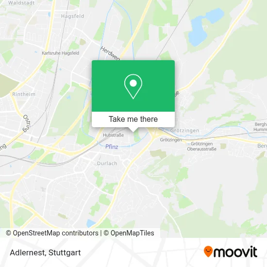 Adlernest map