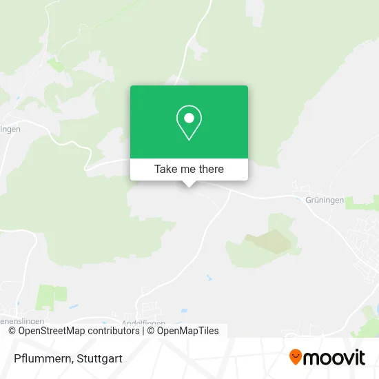 Pflummern map