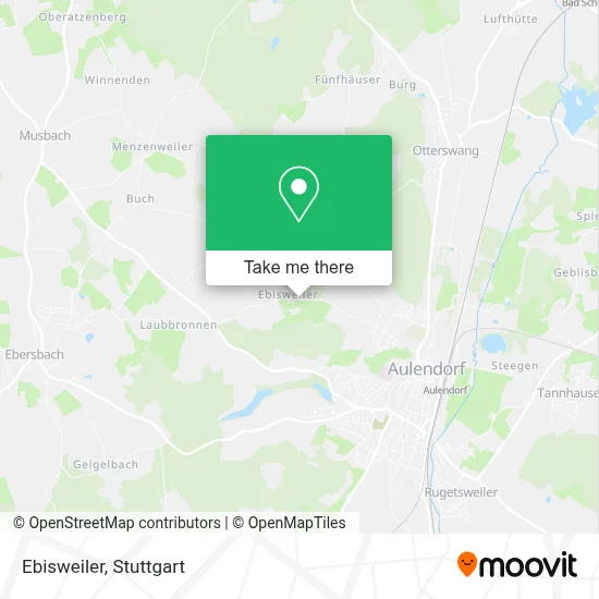 Ebisweiler map