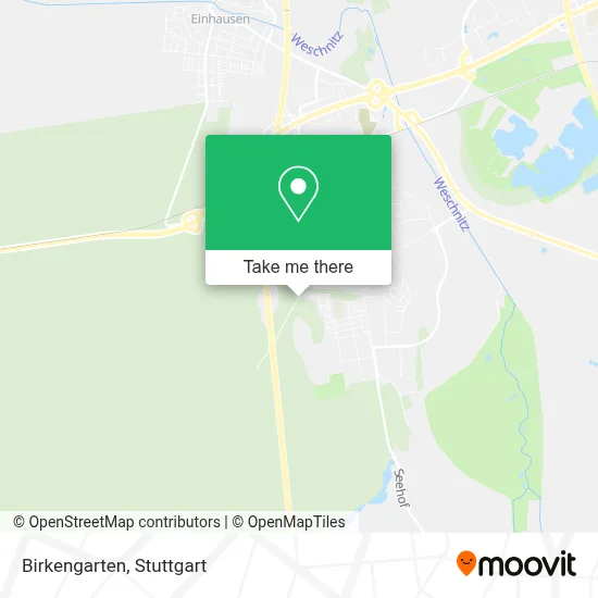 Birkengarten map