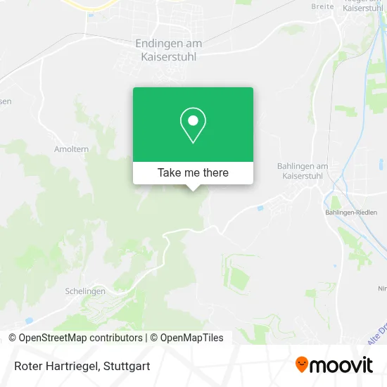 Roter Hartriegel map