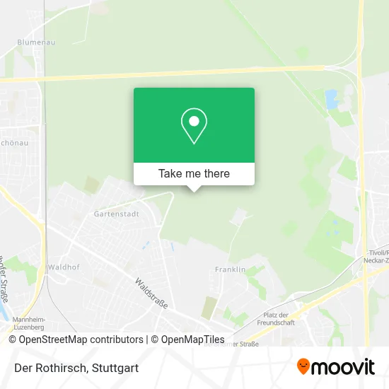Der Rothirsch map