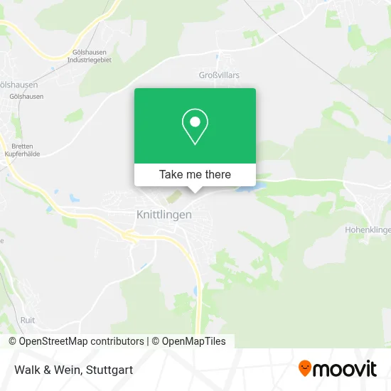 Walk & Wein map