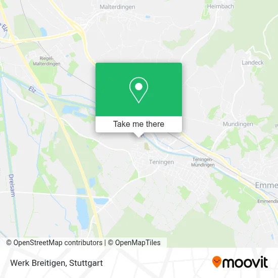 Werk Breitigen map