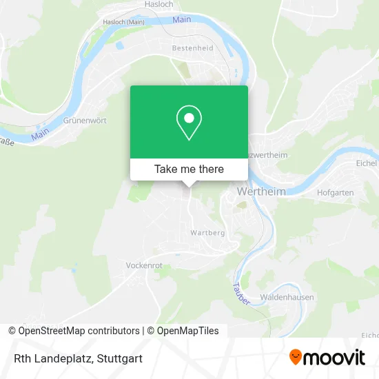 Rth Landeplatz map