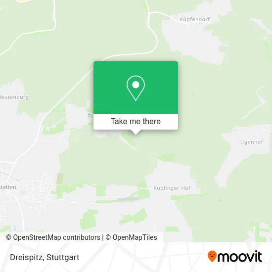 Dreispitz map