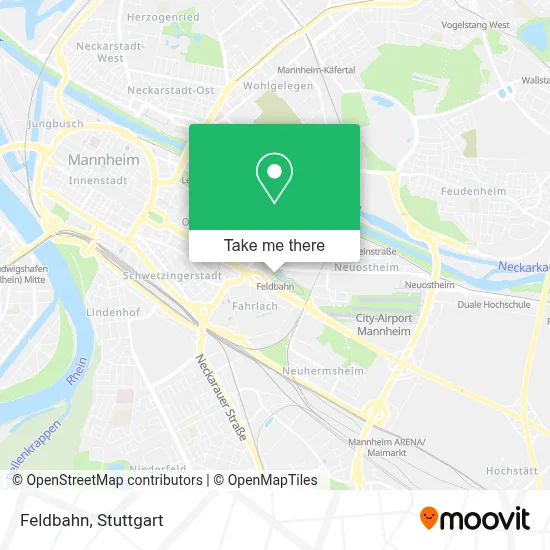 Feldbahn map