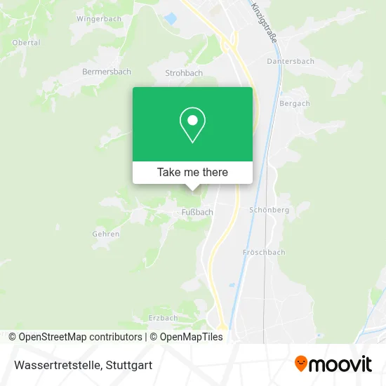 Wassertretstelle map