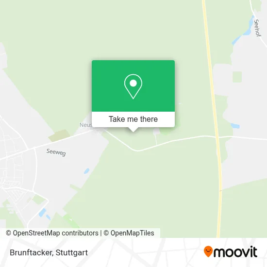 Brunftacker map