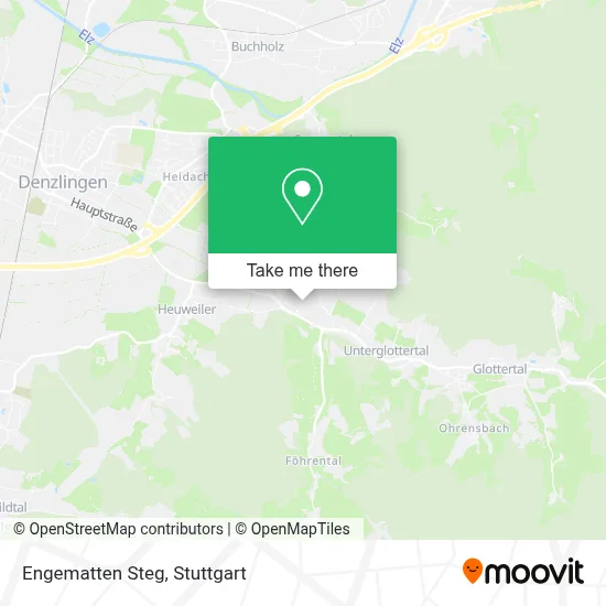 Engematten Steg map