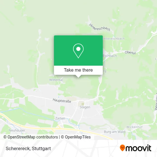 Scherereck map