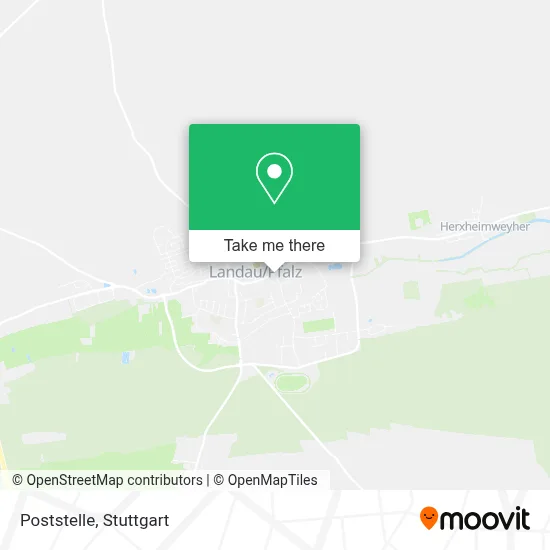 Poststelle map