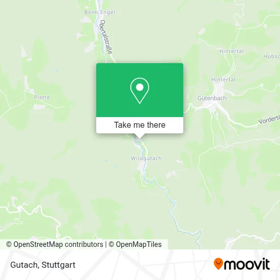 Gutach map