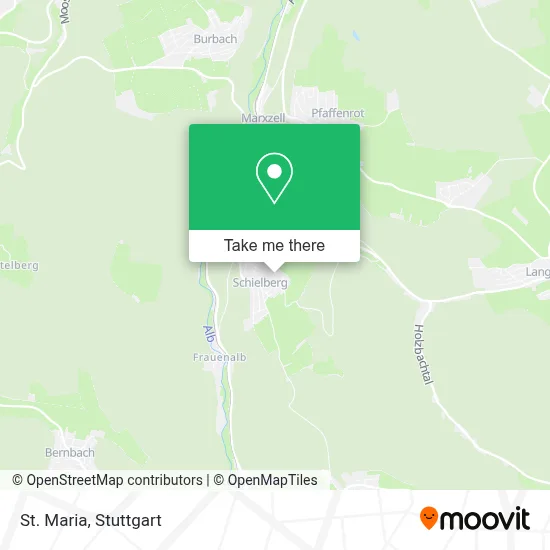 St. Maria map
