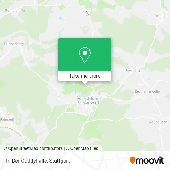 In Der Caddyhalle map