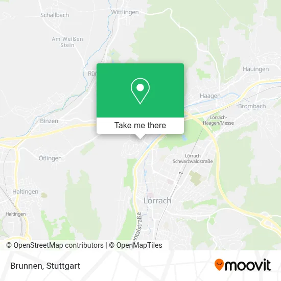 Brunnen map