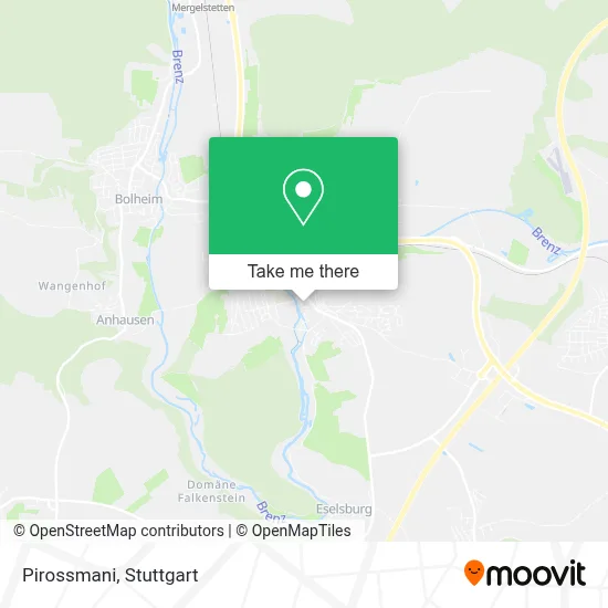 Pirossmani map