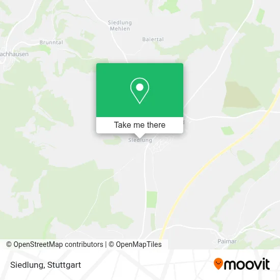 Siedlung map