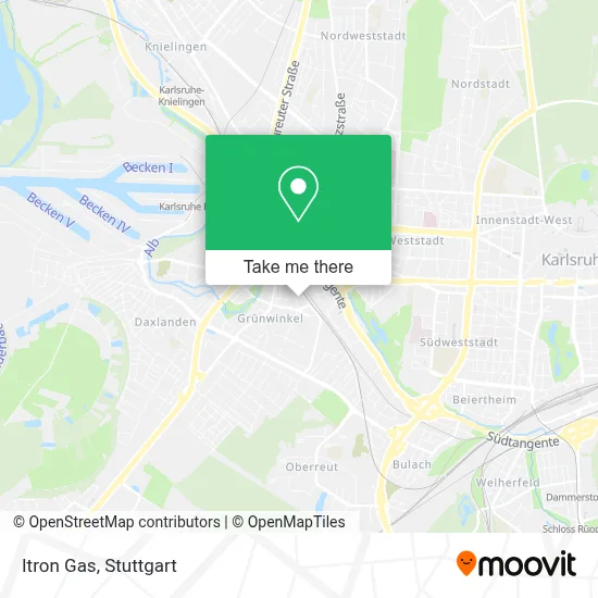 Itron Gas map