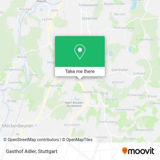 Gasthof Adler map