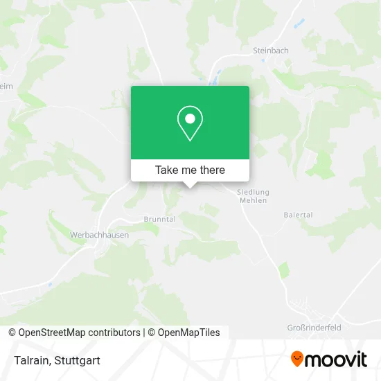 Talrain map