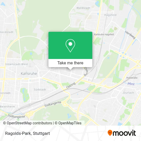 Ragolds-Park map