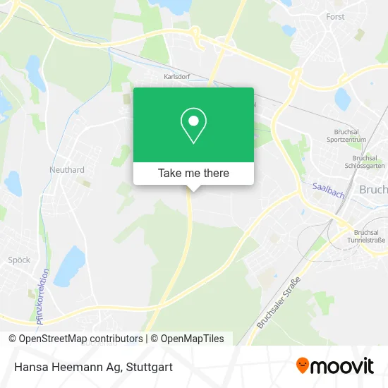 Hansa Heemann Ag map