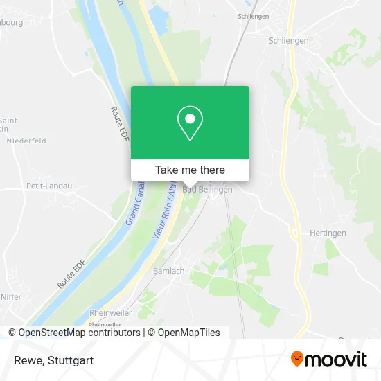 Rewe map