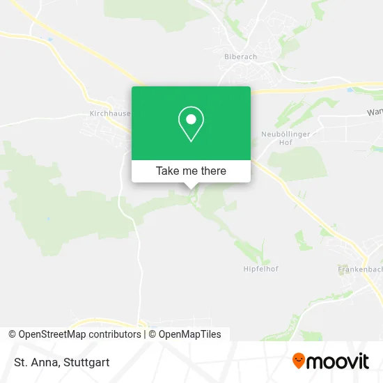 St. Anna map