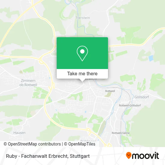 Ruby - Fachanwalt Erbrecht map