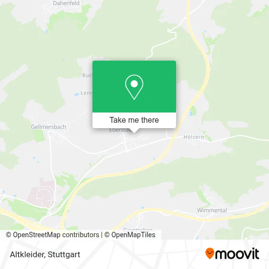 Altkleider map
