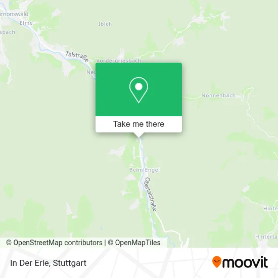 In Der Erle map
