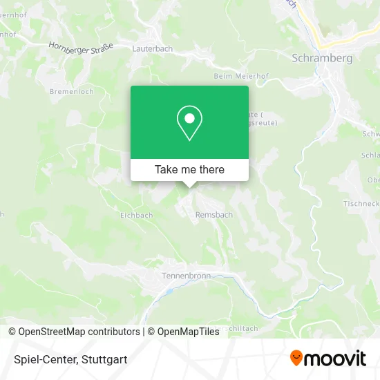 Spiel-Center map