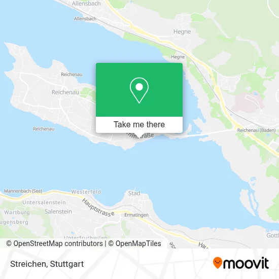 Streichen map