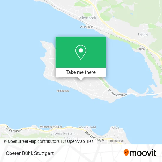 Oberer Bühl map