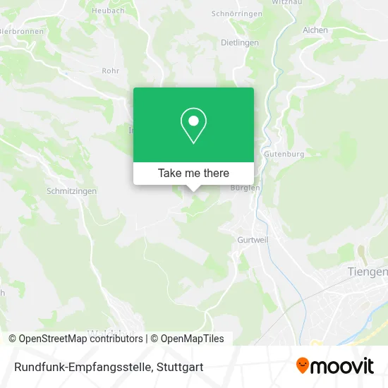 Rundfunk-Empfangsstelle map
