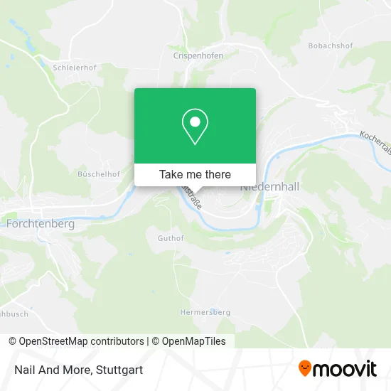 Nail And More map