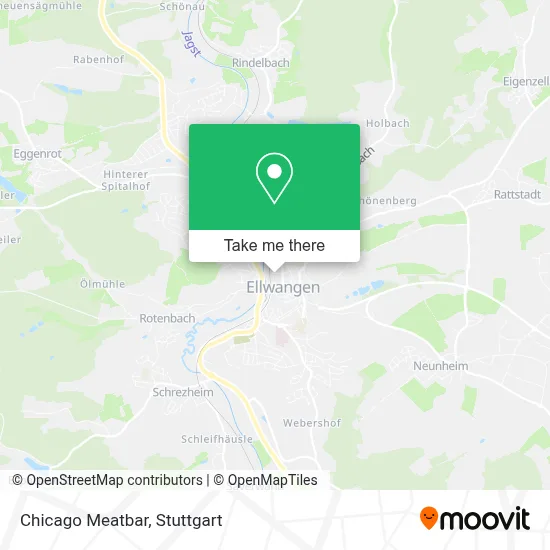 Chicago Meatbar map