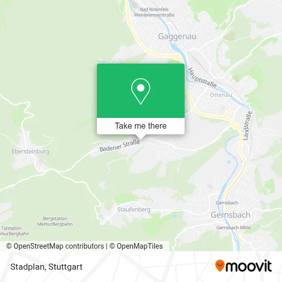 Stadplan map