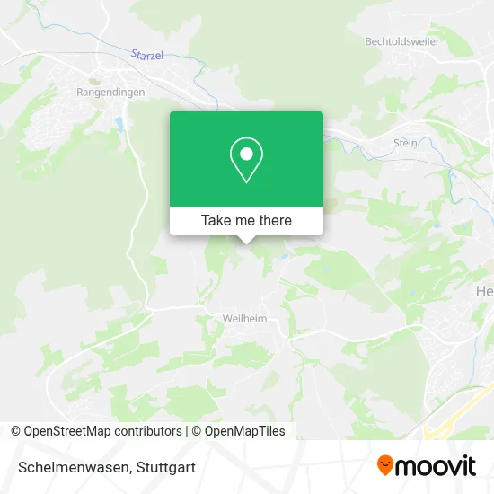 Schelmenwasen map