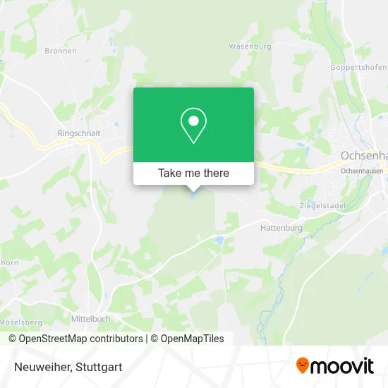 Neuweiher map