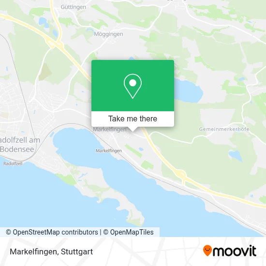 Markelfingen map