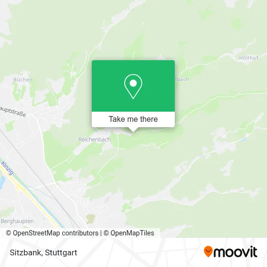 Sitzbank map