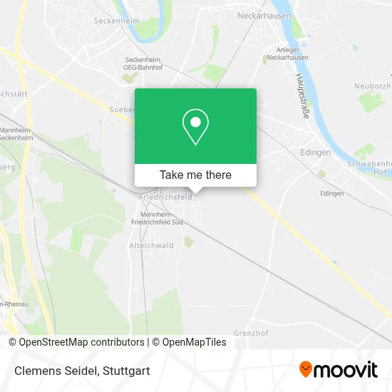Clemens Seidel map