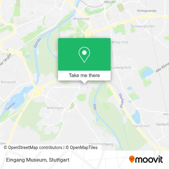 Eingang Museum map