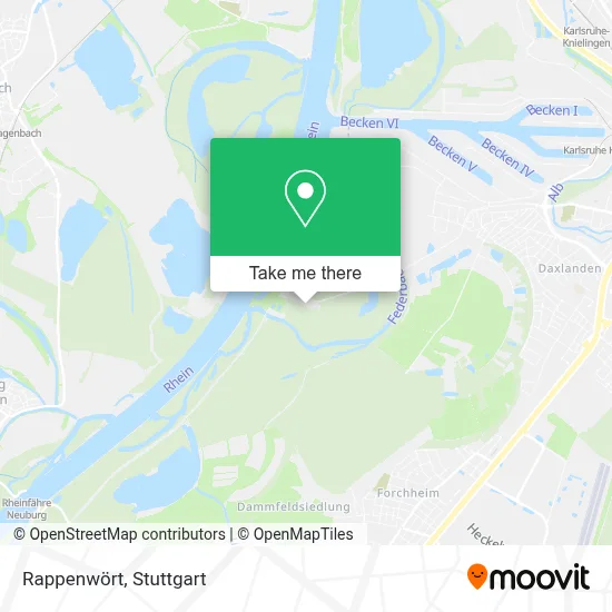 Rappenwört map