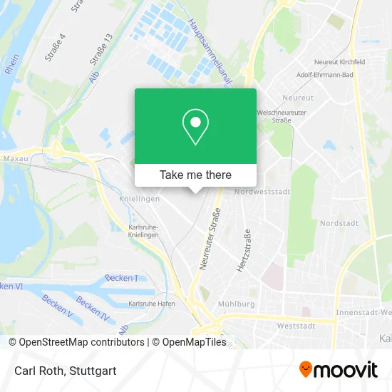 Carl Roth map