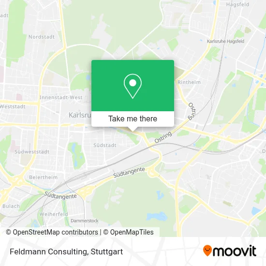 Feldmann Consulting map