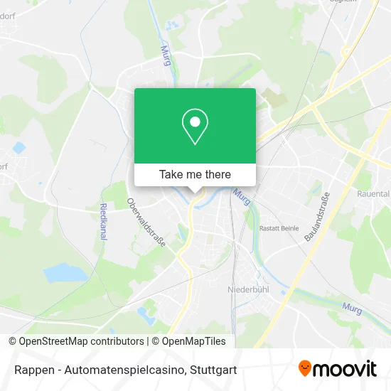 Rappen - Automatenspielcasino map