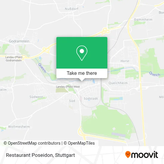 Restaurant Poseidon map